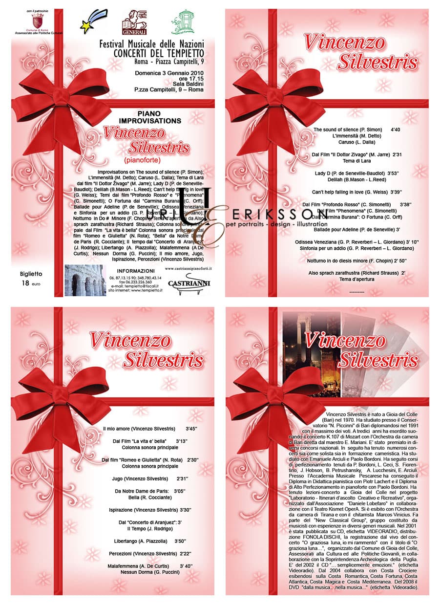 Pet Portraits - Concerti Vincenzo Silvestris