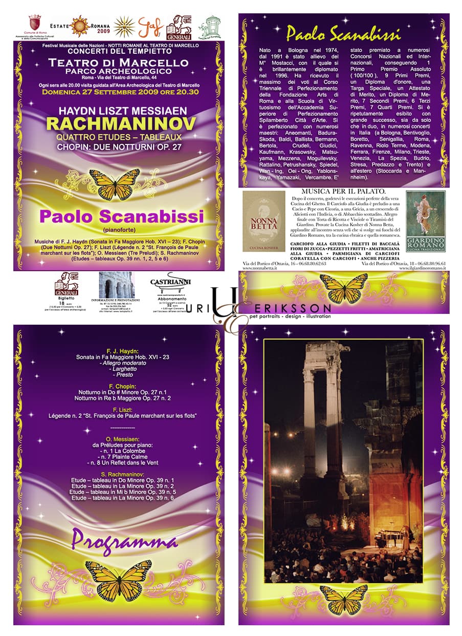 Pet Portraits - Concerti Paolo Scanabissi 2