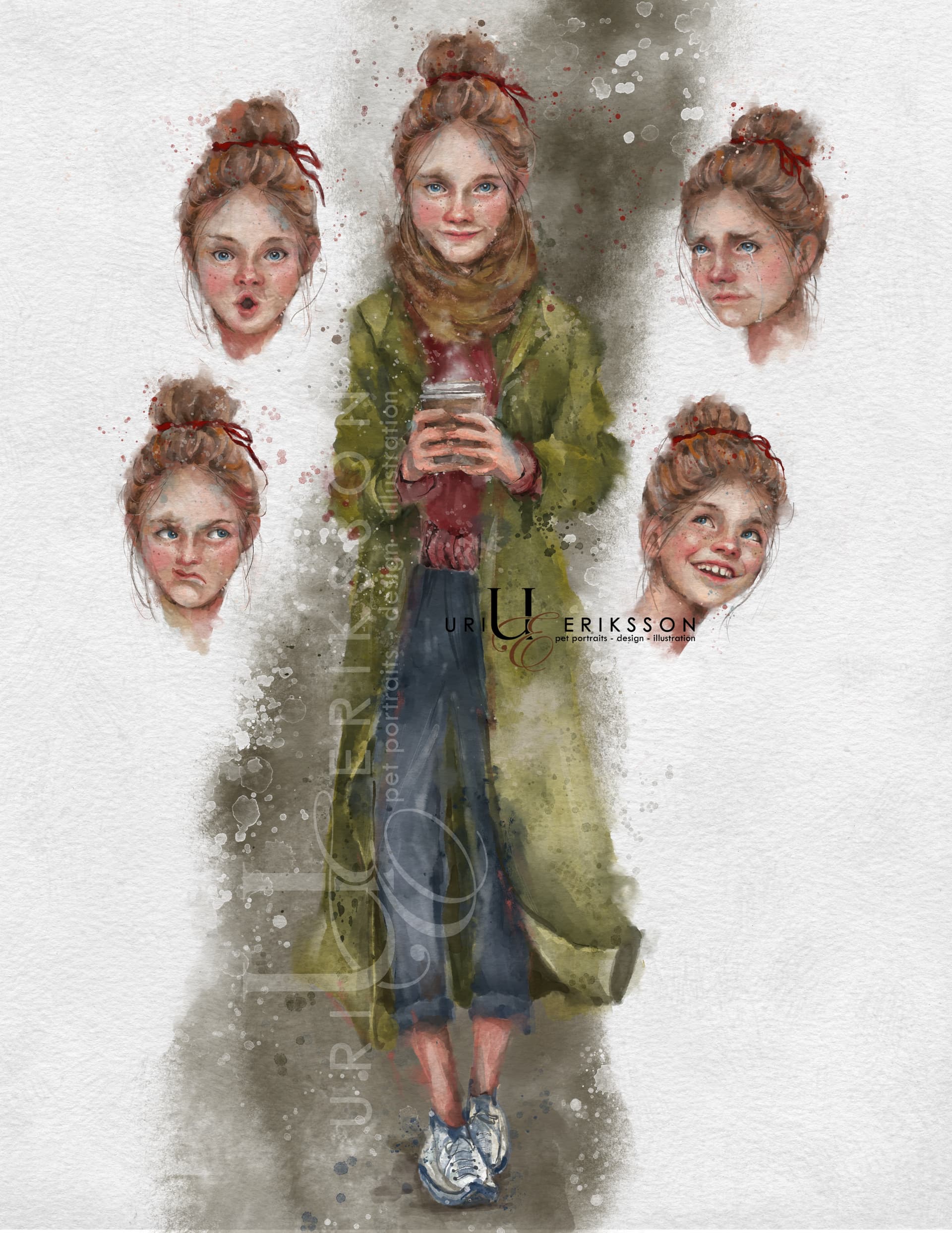 Pet Portraits - Flicka