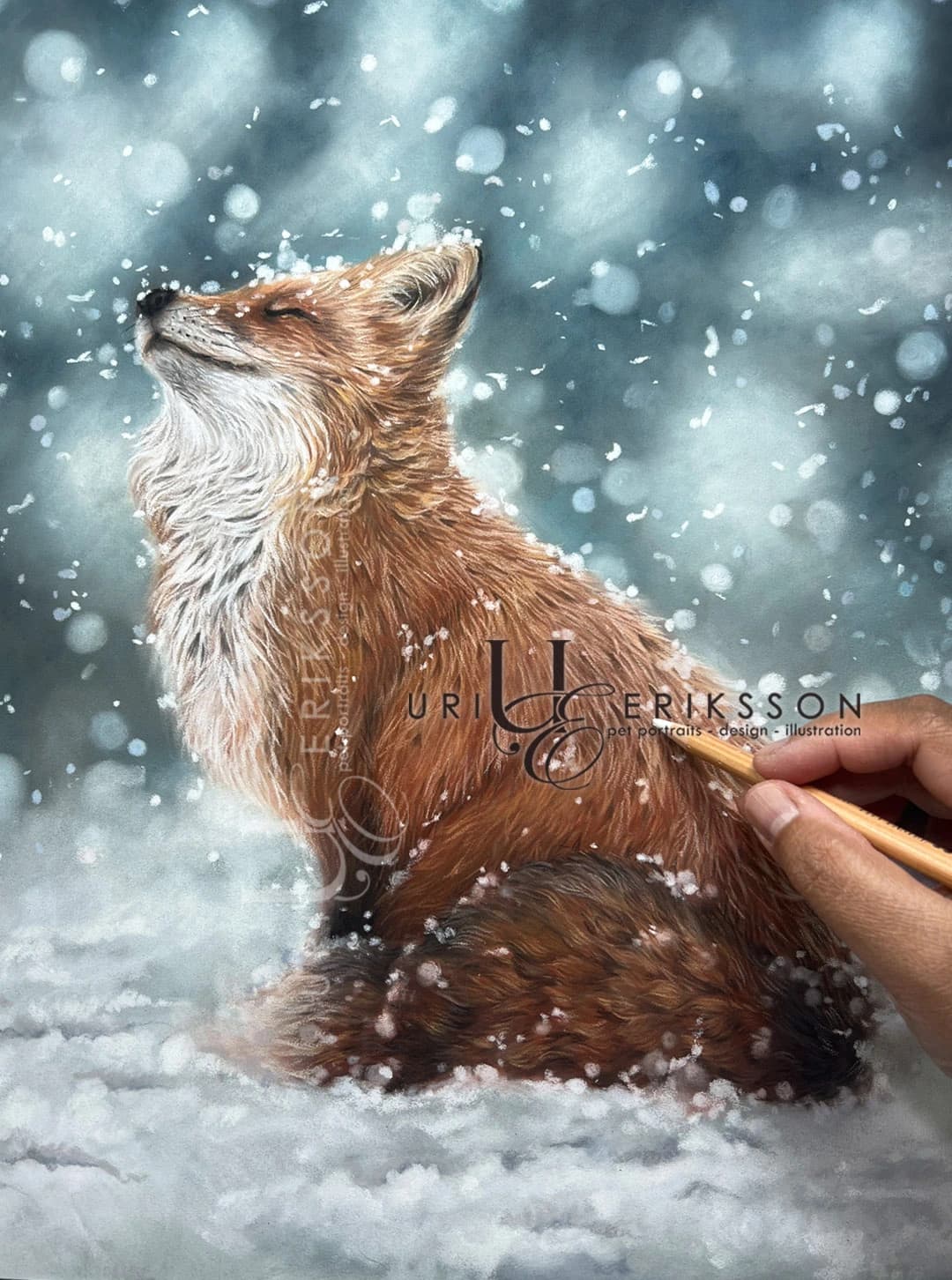 Pet Portraits - Fox in Winter